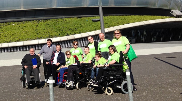 Disabled access at the Glasgow 2014 Commonwealth Games