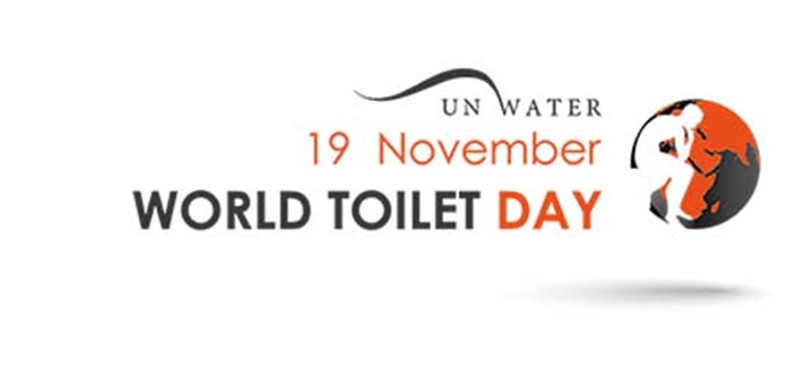 The logo of World Toilet Day.