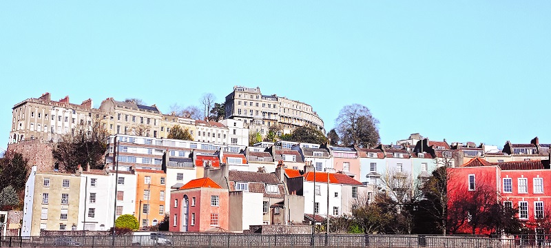 A photo of Bristol's town scape 
