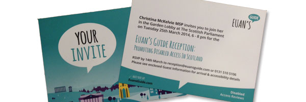 Photo of Euan's Guide Reception Invites