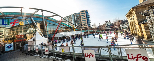 Photo of ice rink at Life.