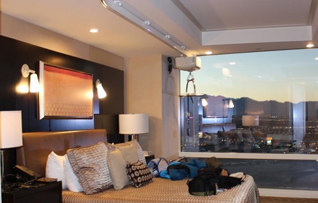 Photo of hotel interior.