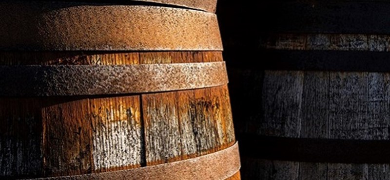 Photo of barrels.