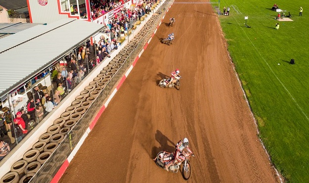 Photo of Glasgow speedway.