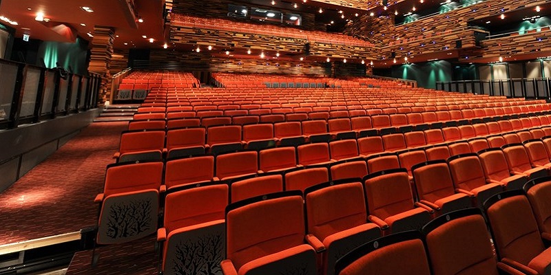 Photo of theatre seats.