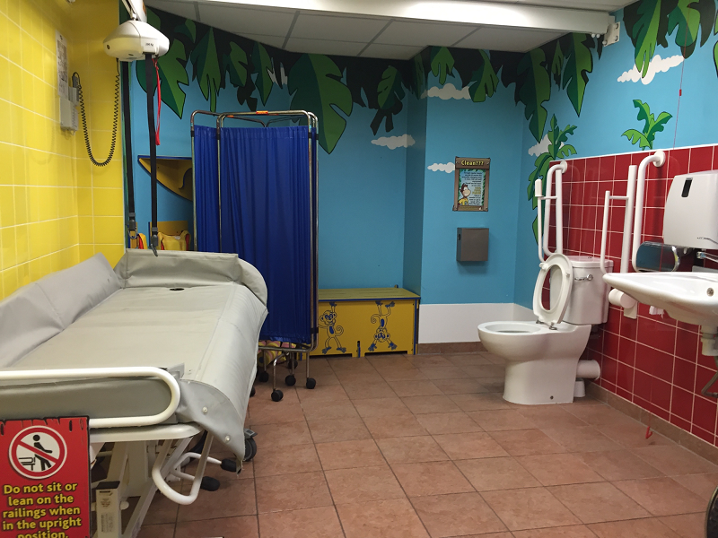 Photo of Sandcastle Water Park toilet.