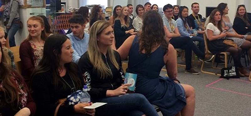 Photo of the audience at the workshop.