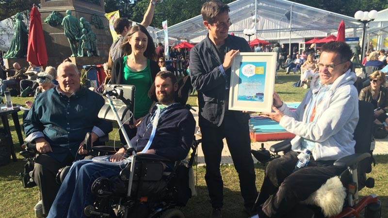 Edinburgh International Book Festival - Accessible Edinburgh Festival Award