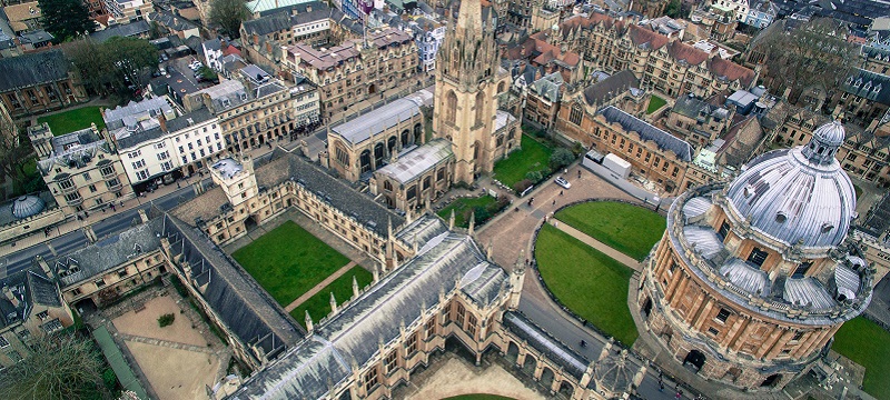 Photo of Oxford University.
