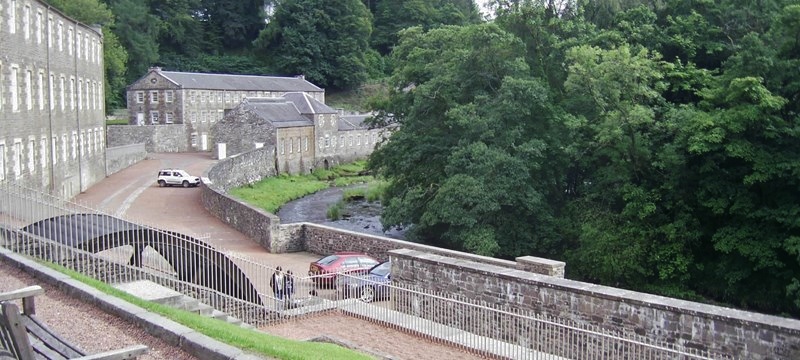 Photo of New Lanark Mill Hotel.