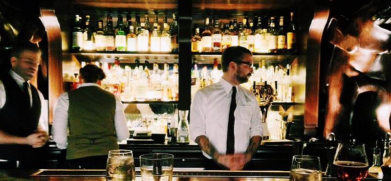 Photo of bartenders.