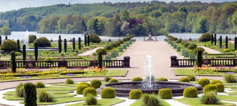 A photo of Trentham Estate Gardens.