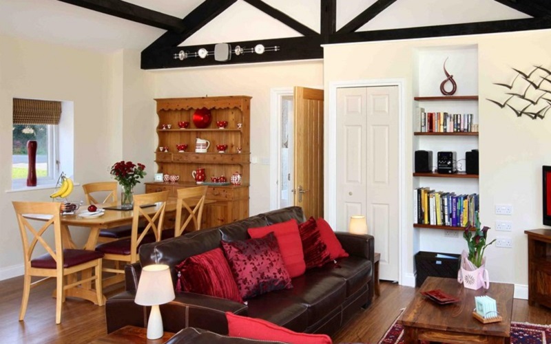 Photo of Kernock Cottages sitting room.