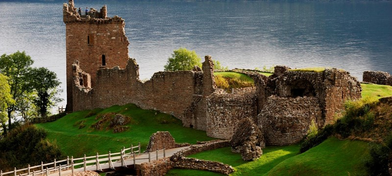 Photo of Urquhart Castle.