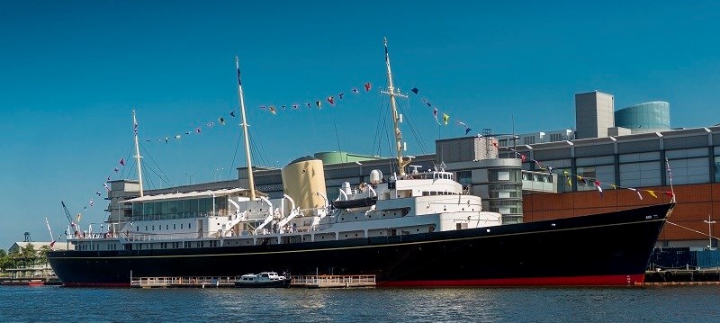 Photo of Royal Yacht Britannia.