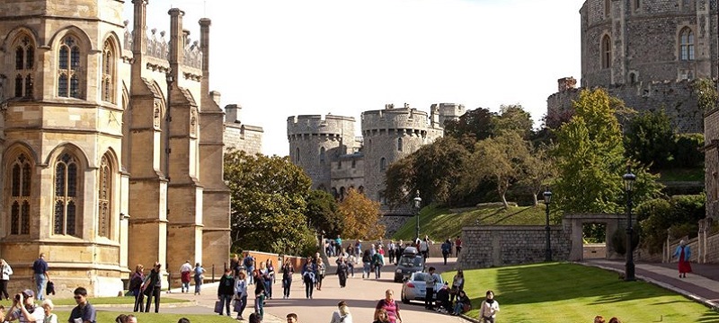 Photo of Windsor Castle.