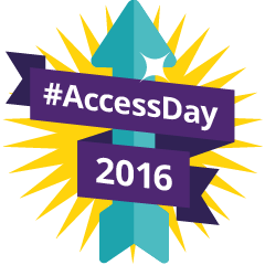 Disabled Access Day 2016 Badge