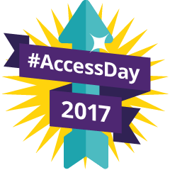 Disabled Access Day 2017 Badge 