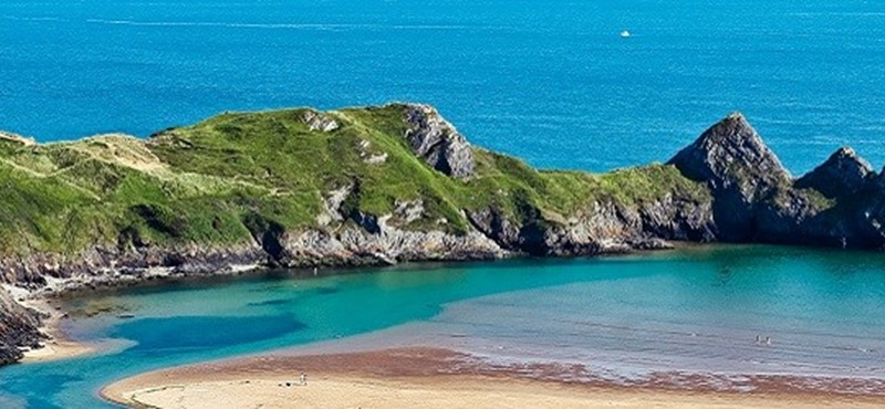 The Welsh Coast.