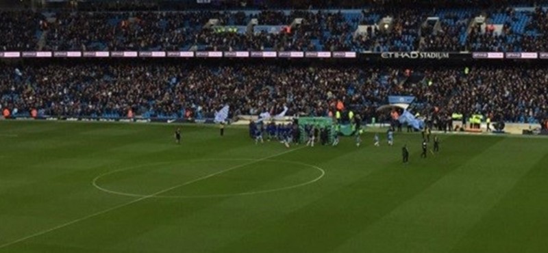 Photo of a football pitch.