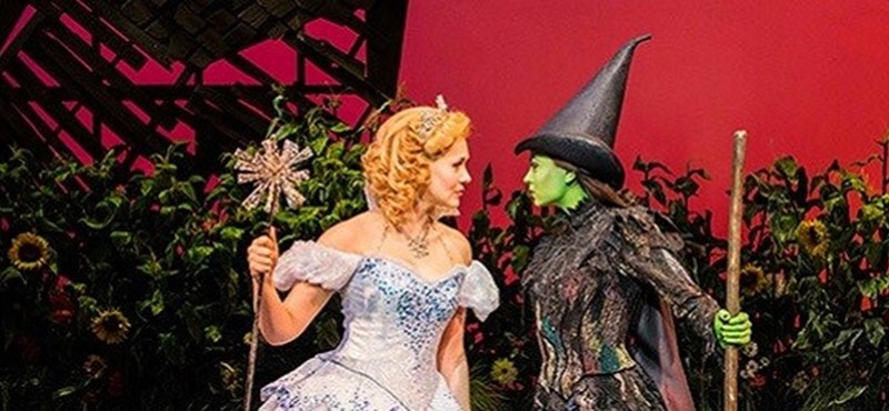 Photo of a performance of Wicked.