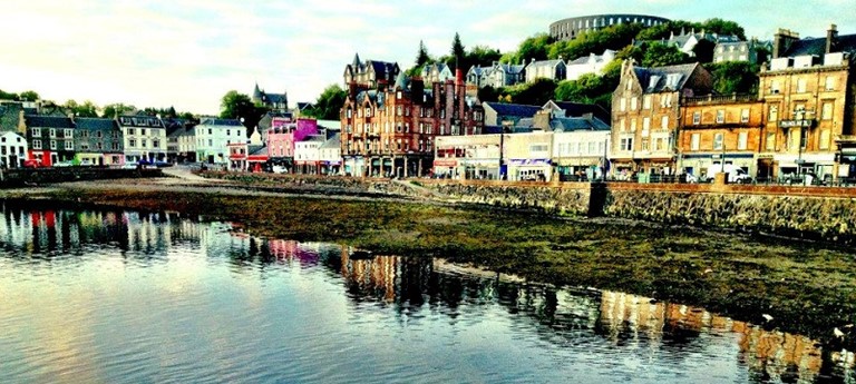 Oban waterfront.