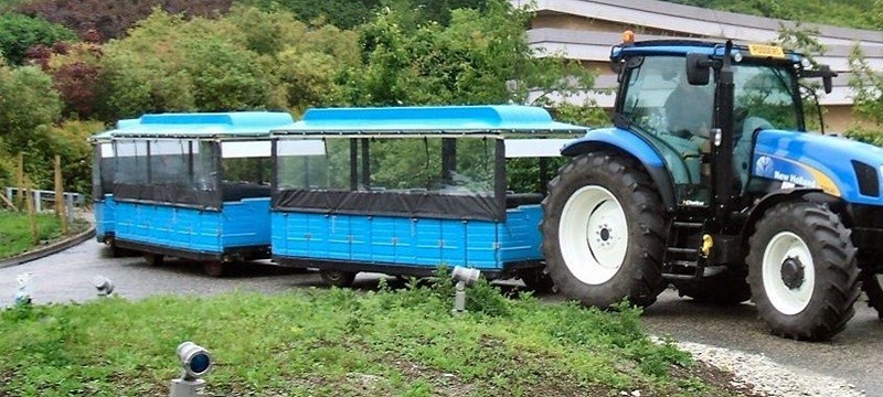 A mobility vehicle at Eden Project.