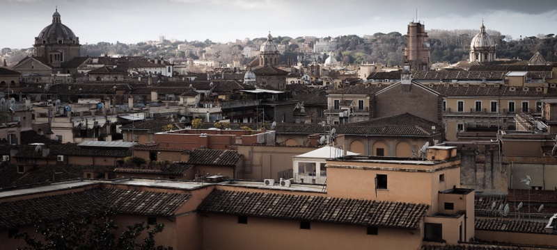 View across Rome.