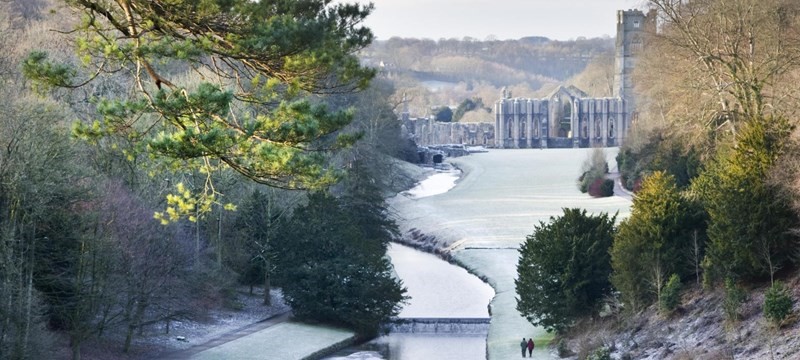 Fountains Abbey.