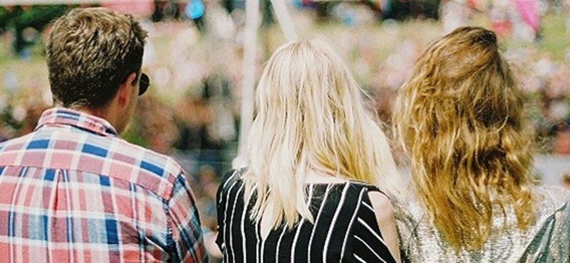 Photo of people enjoying a festival.