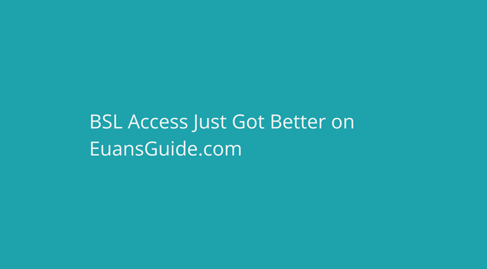 Disabled Access Just Got Better: disabled access website Euan’s Guide teams up with BSL widget Signly