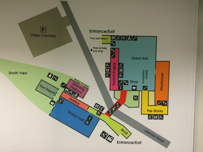 National Railway Museum Map National Railway Museum - Museum With Disabled Access - Euan's Guide