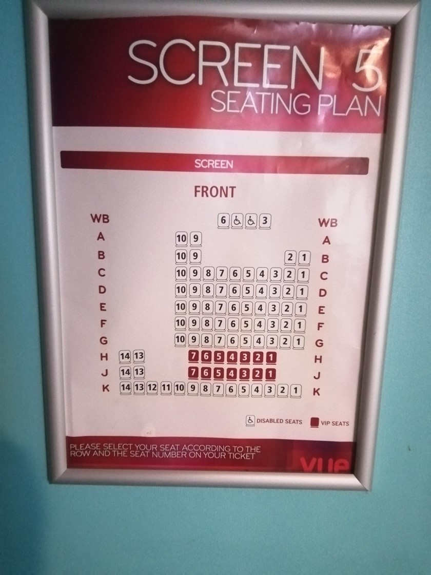 Vue Stirling Cinema With Disabled Access Euan S Guide