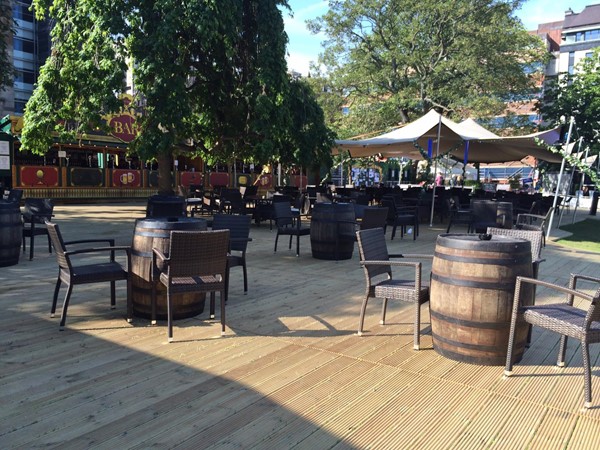 Picture of Pop - Up St. Andrews Square - Edinburgh - Bar Areaa