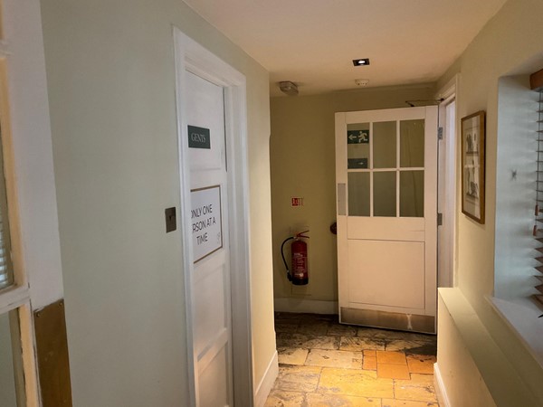 No disabled toilet