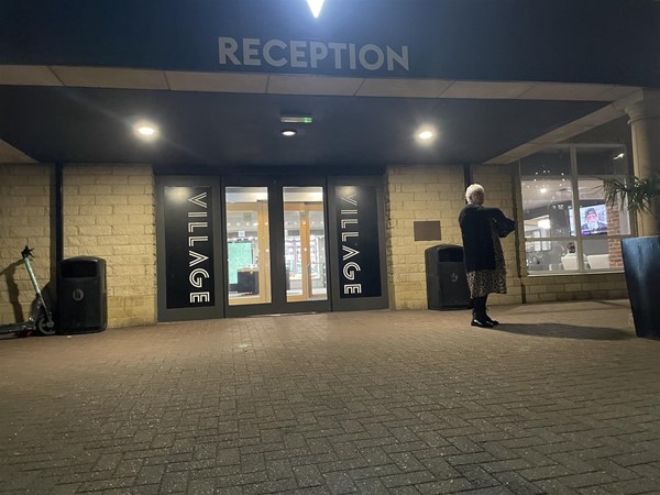 Image of a hotel entrance