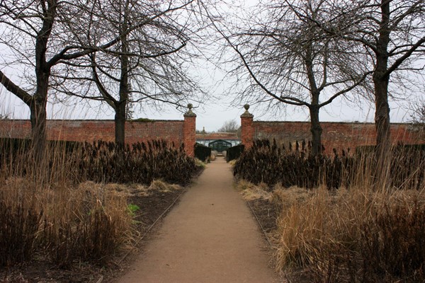 Path through the walled gardens
