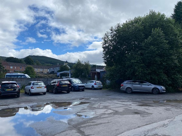 Image of a car park