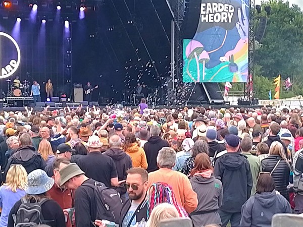 Image of a festival crowsd