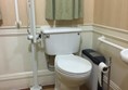 Large accessible toilet