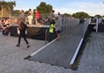 ramp to accessible viewing platform.