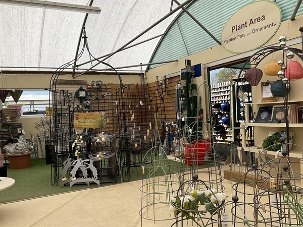 Image of a garden centre interior