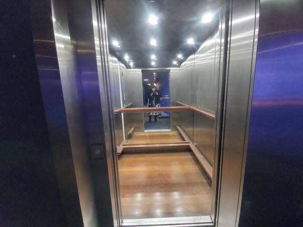 Picture of a lift interior