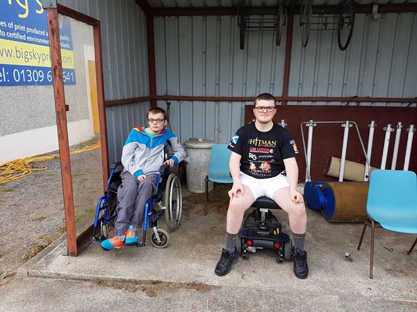 Wheelchair shelter