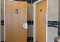 image of the door to the accessible bathroom