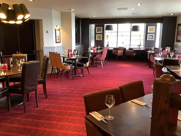 Picture inside the restaurant