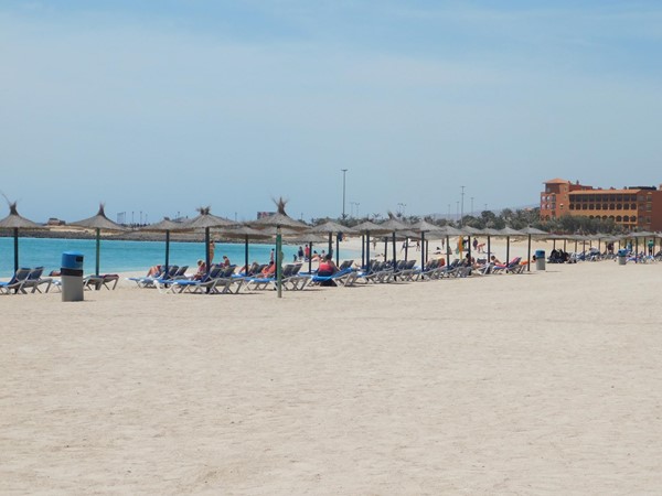 Beach at Caleta de Fuste