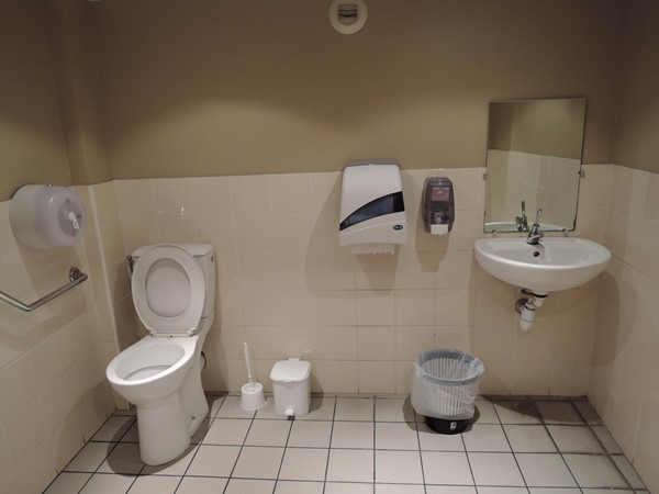 Accessible ground floor toilet