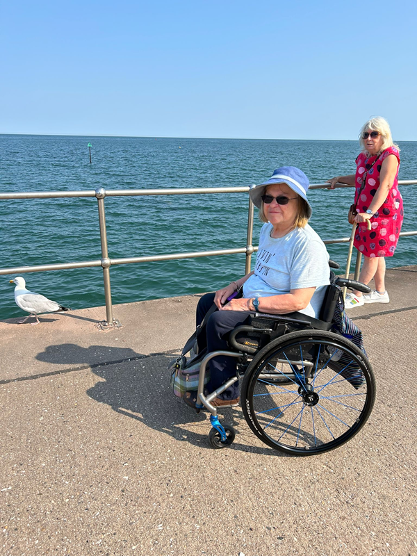 Teignmouth seafront - flat