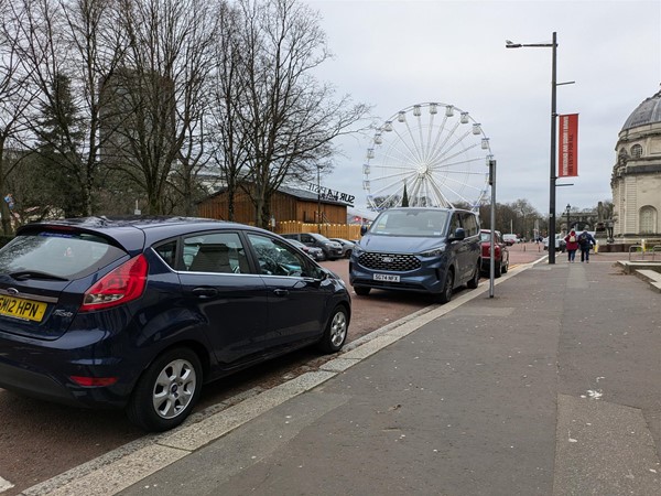 Image of accessible parking space at the museum